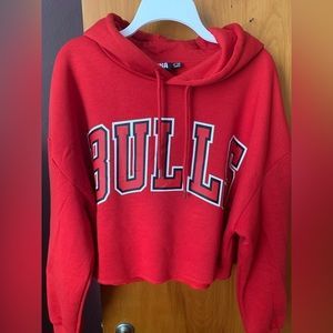 Chicago Bulls cropped hoodie